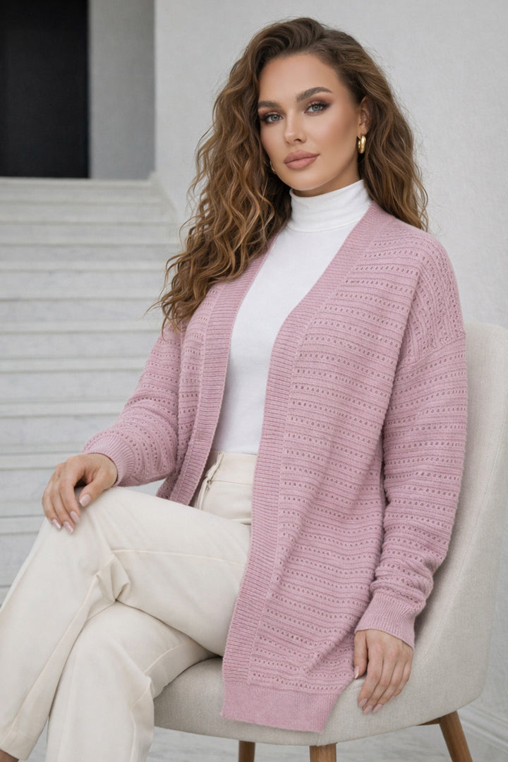 BNG Women Yazlık Pamuk Hırka R7193 Gül - Alcalá de Henares