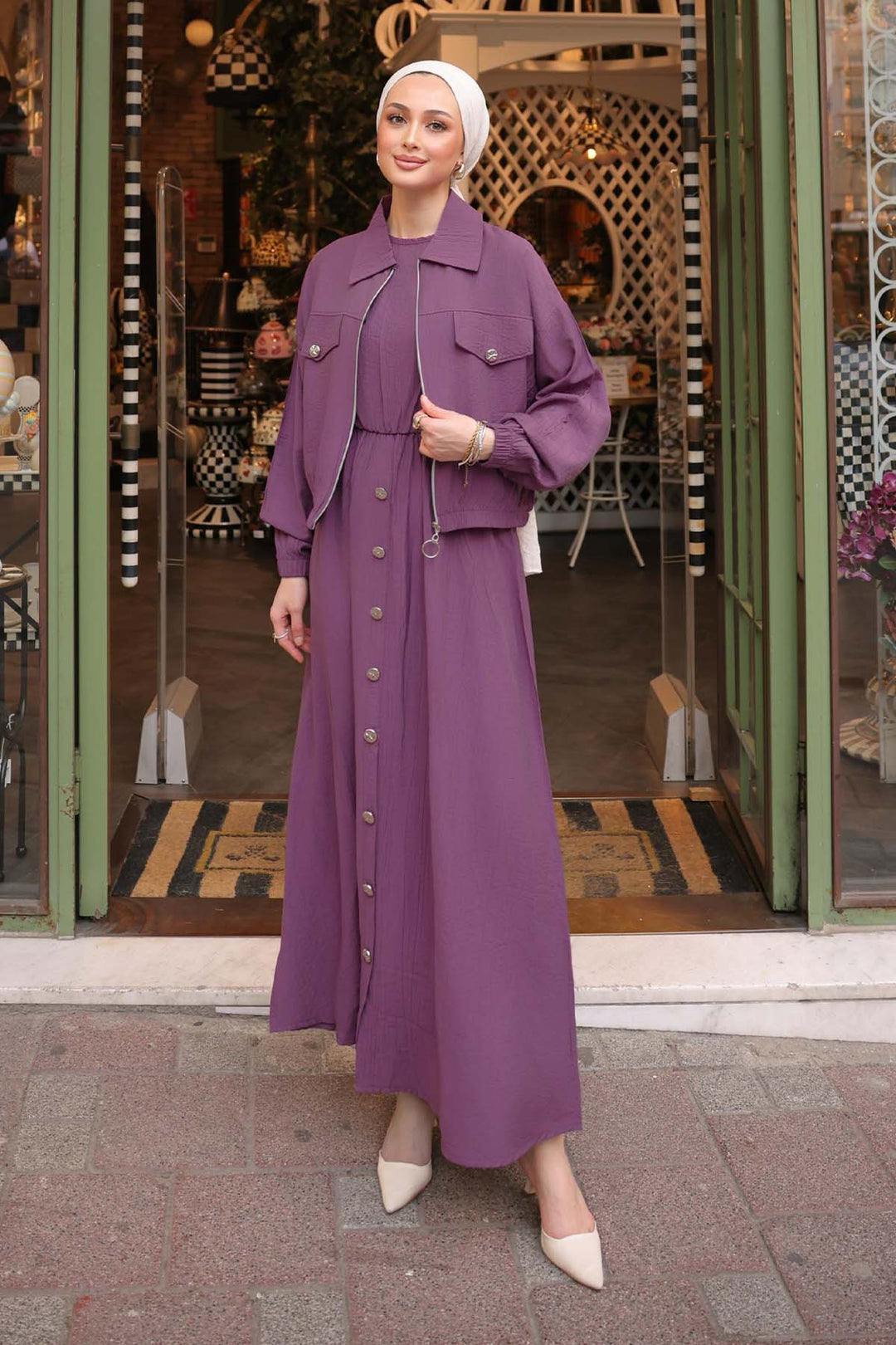 BNG Women Coat Dress Rose Dry 4842 - Pamplona