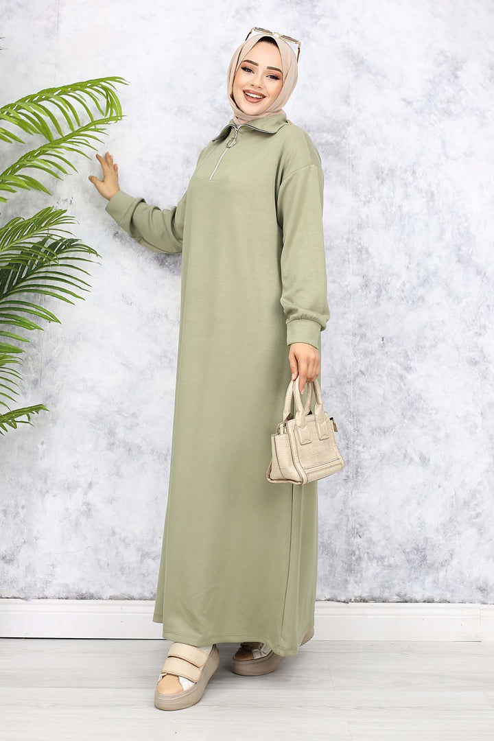 BNG Women Basic Hijab Dress - Çağla 2333 - Saint-Germain-en-Laye