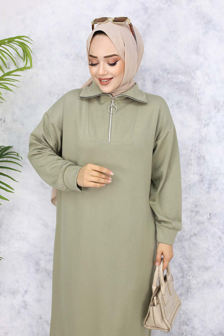 BNG Women Basic Hijab Dress - Çağla 2333 - Saint-Germain-en-Laye