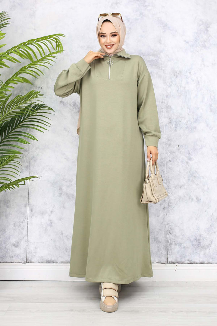 BNG Women Basic Hijab Dress - Çağla 2333 - Saint-Germain-en-Laye