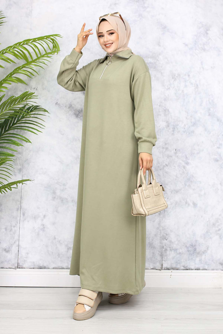 BNG Women Basic Hijab Dress - Çağla 2333 - Saint-Germain-en-Laye