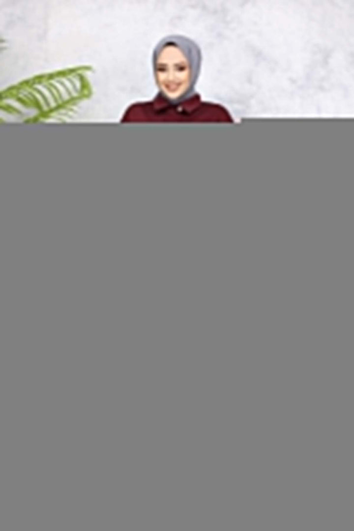 BNG Women Scuba Hijab Suit 4567 Burgundy - Tuscaloosa