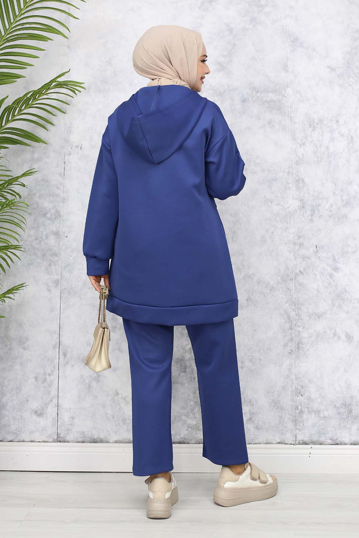 BNG Women Detailed Chain Scuba Set Indigo 4566 - Dachau