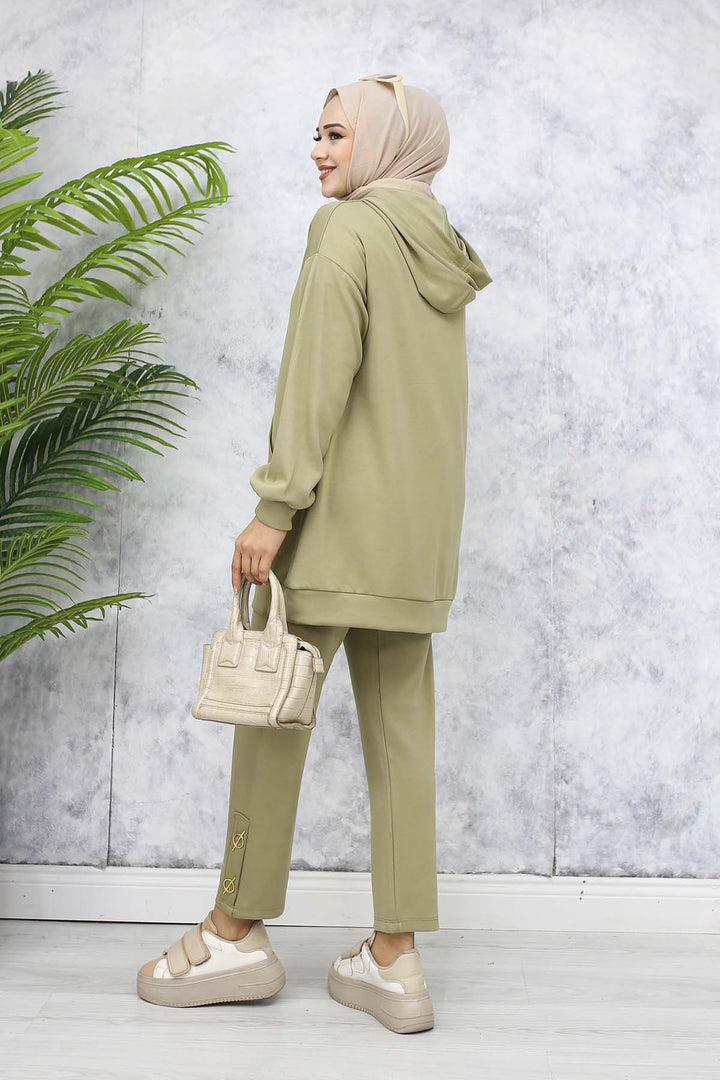 BNG Women Duo Set with Gold Accessories Çağla 4580 - Edinburg