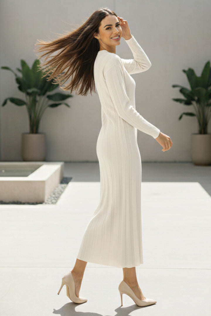 BNG Women Triko Elbise N7050 Taş Rengi - Middlesbrough