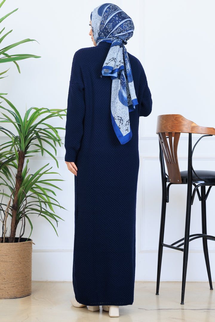 BNG Women Knitted Dress N7074 Navy Blue - Coventry