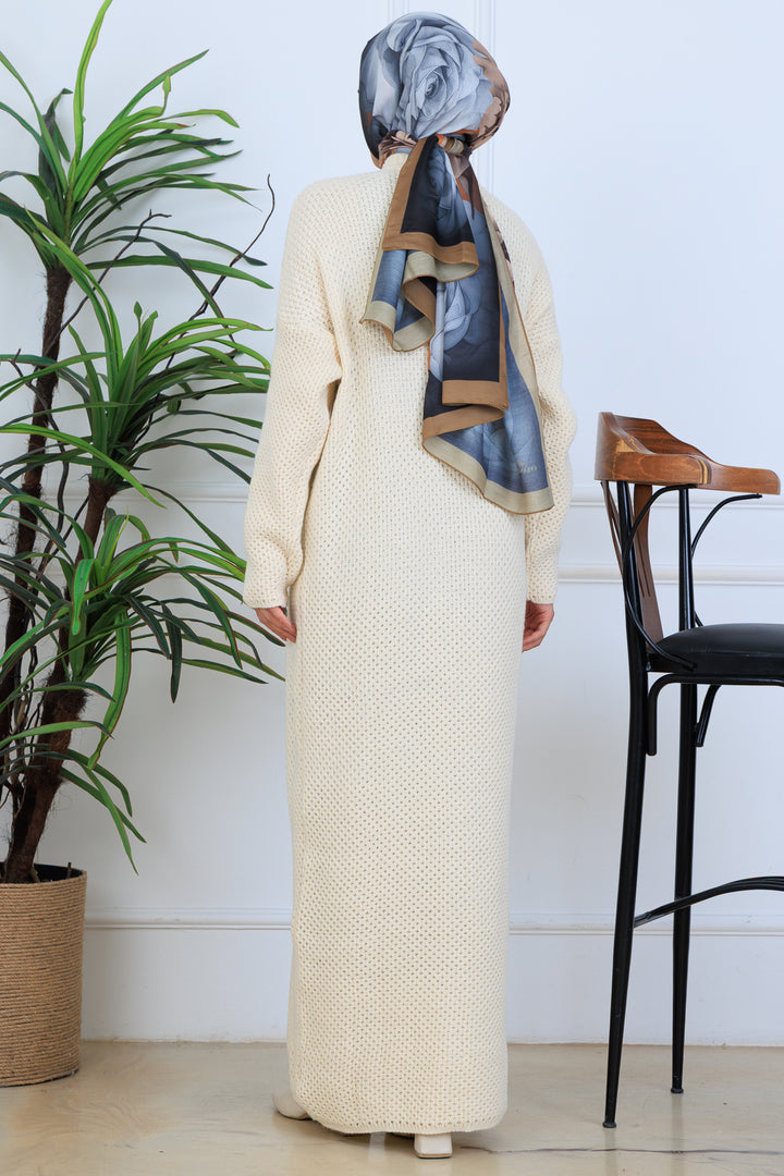 BNG Women Knitted Dress N7074 Stone Color - Luxembourg