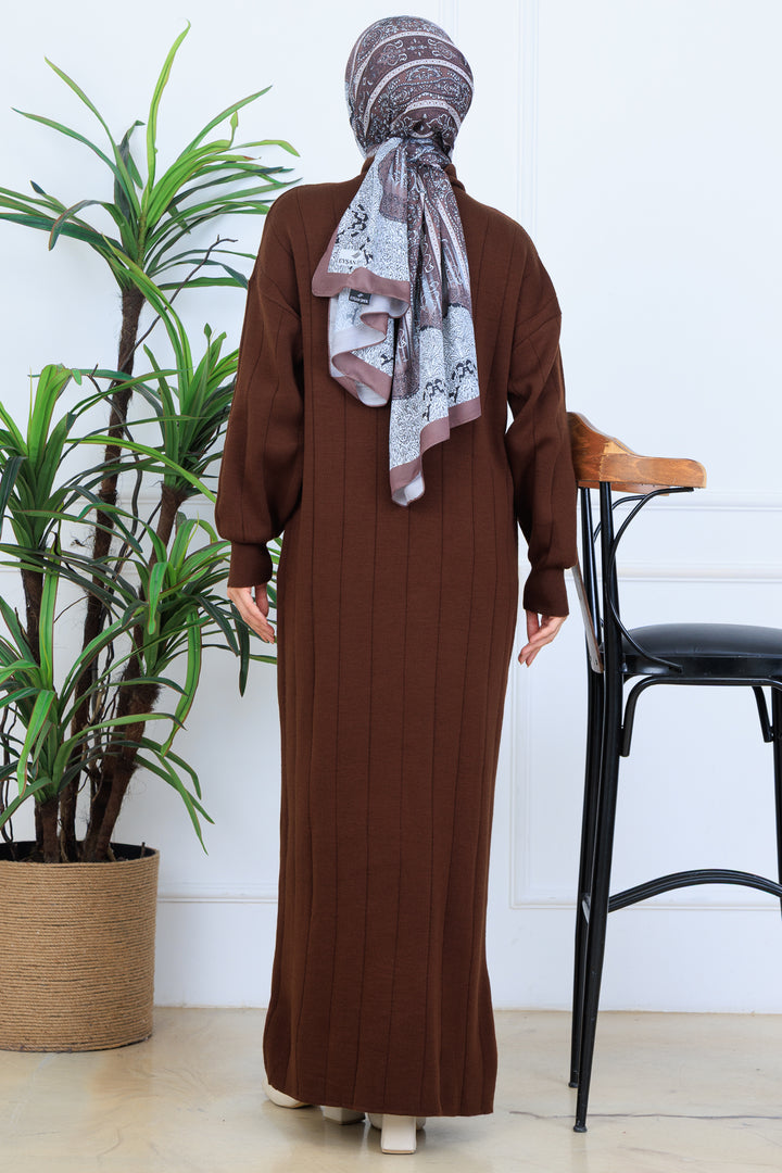 BNG Women Ribbed Knit Dress N7085 Brown - Paramount