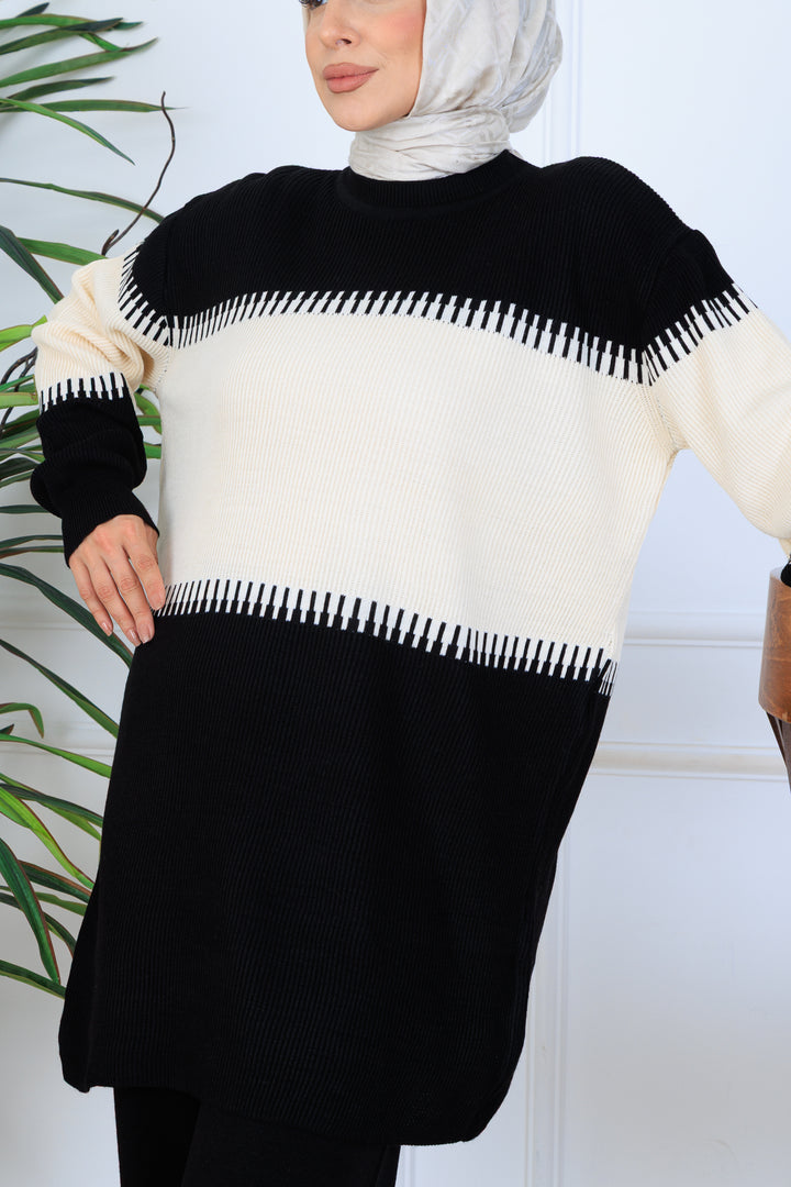 BNG Women Knit Set N7060 Black - Hialeah