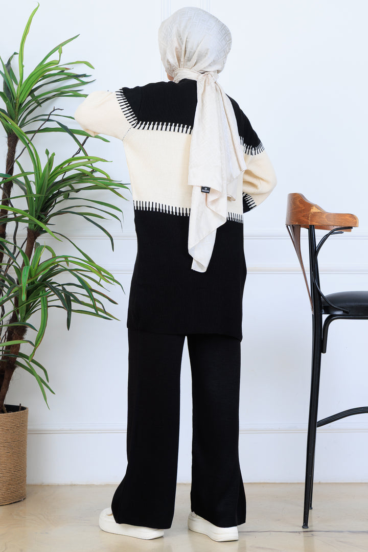 BNG Women Knit Set N7060 Black - Hialeah