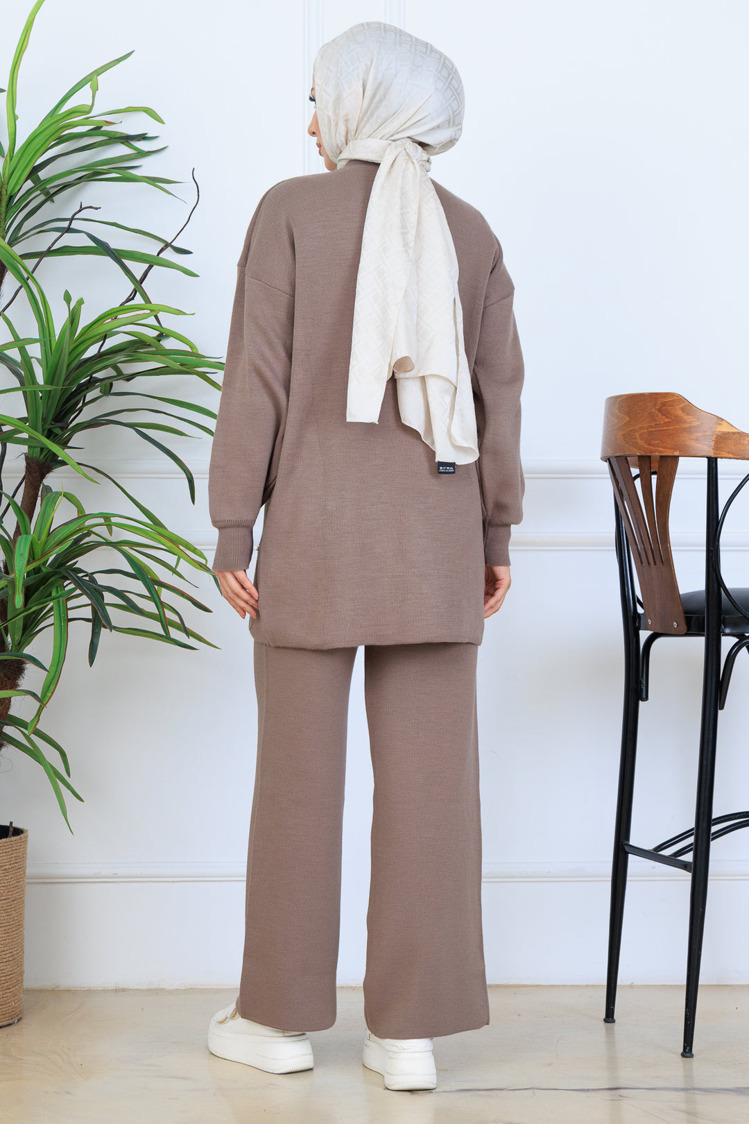 BNG Women Stone-embellished Knit Set N7067 Mink - Oldenburg