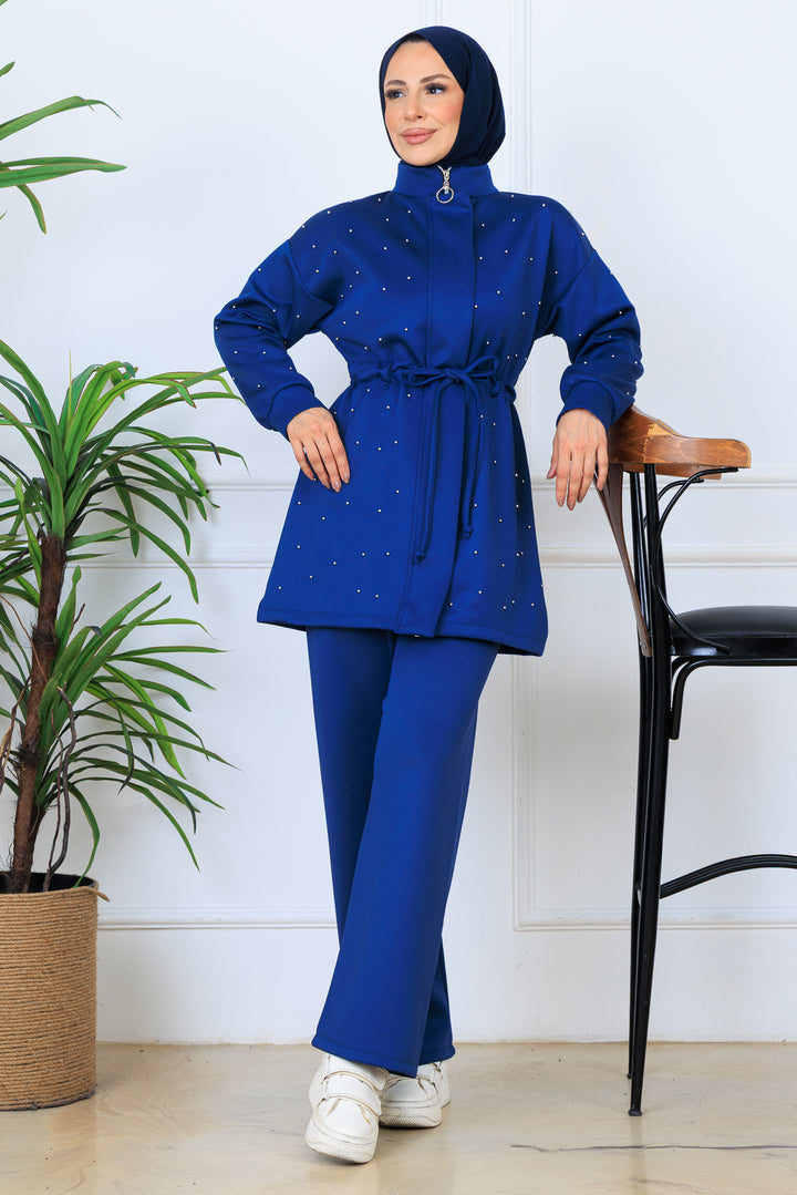 BNG Women Indigo Pearl Scuba Set N5323 - Tlaquepaque