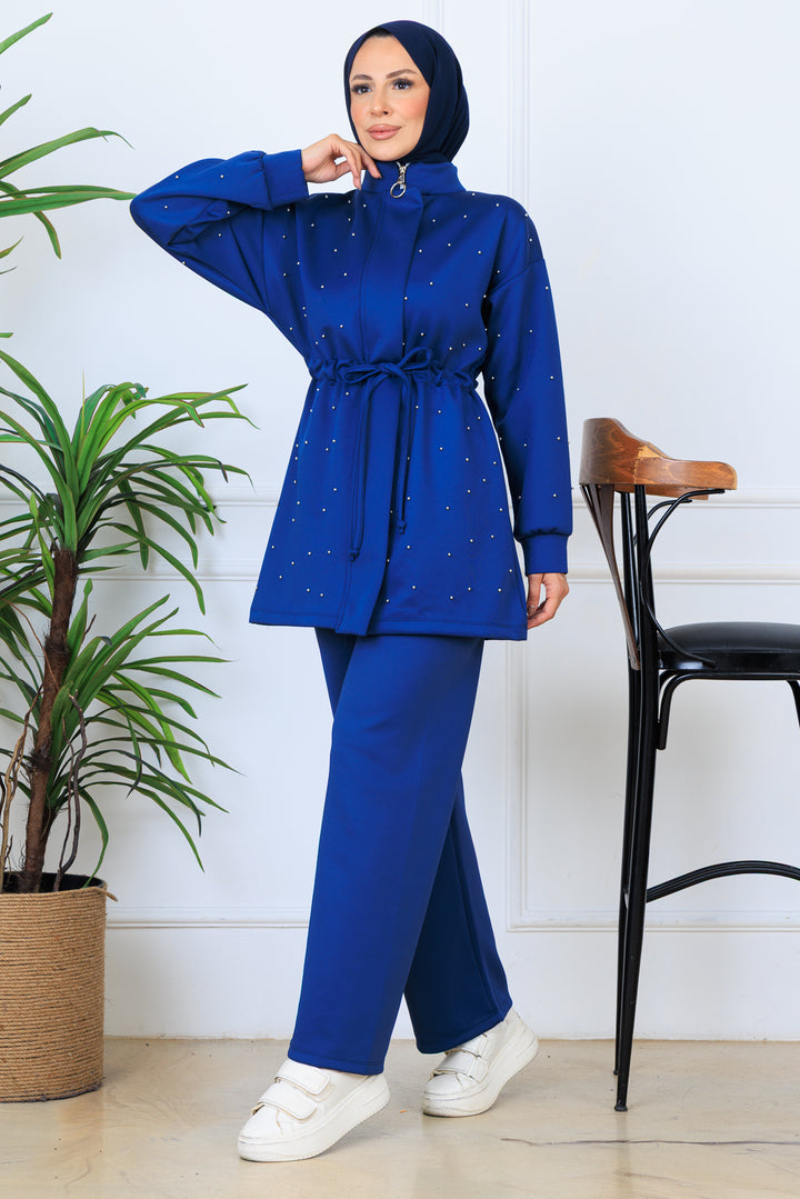 BNG Women Indigo Pearl Scuba Set N5323 - Tlaquepaque