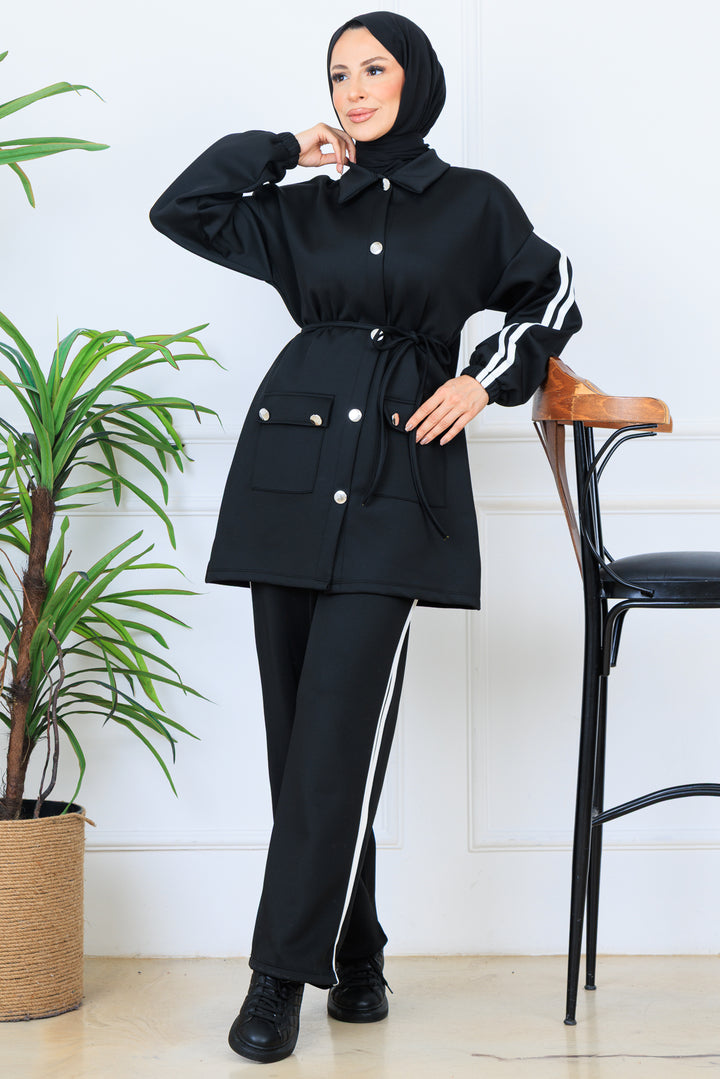 BNG Women Biyeli Scuba Suit N5333 Black - Watertown Town