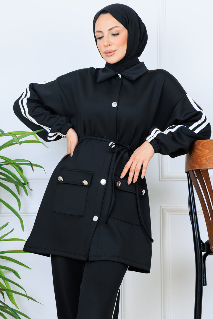 BNG Women Biyeli Scuba Suit N5333 Black - Watertown Town