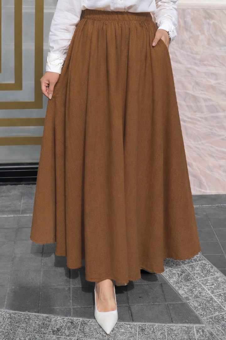 BNG Women Çilek Etek N217 Taba - Webster