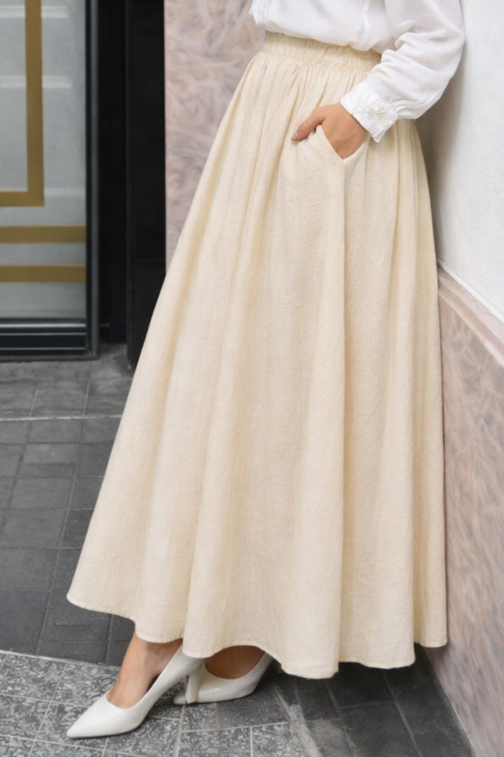 BNG Women Çilek Etek N217 Taş Rengi - Coalville