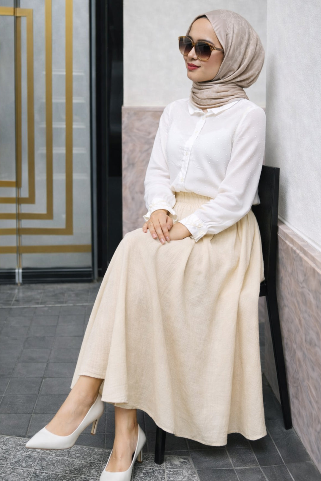 BNG Women Çilek Etek N217 Taş Rengi - Coalville