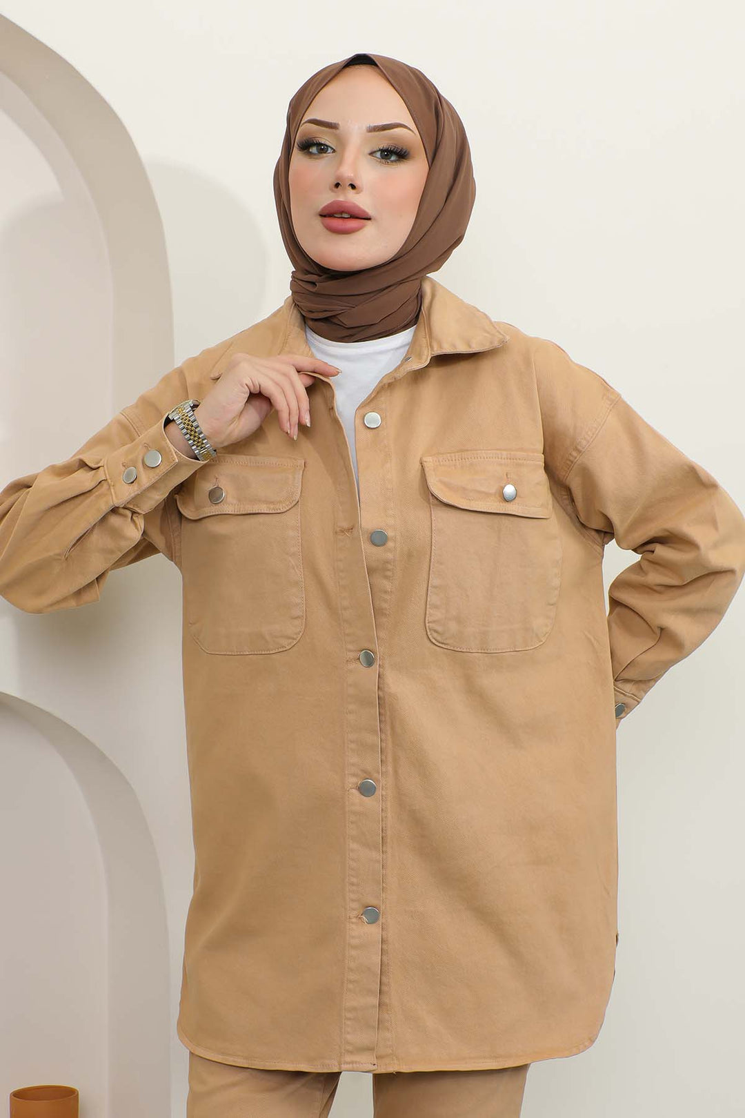 BNG Women Sports Blazer Beige 6175 - Sagunto