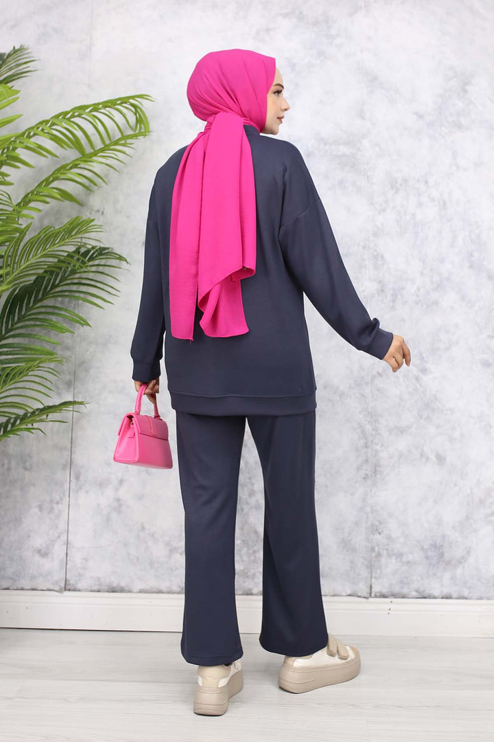 BNG Women Fermuarlı İkili Takım Antrasit 3344 - Berlin