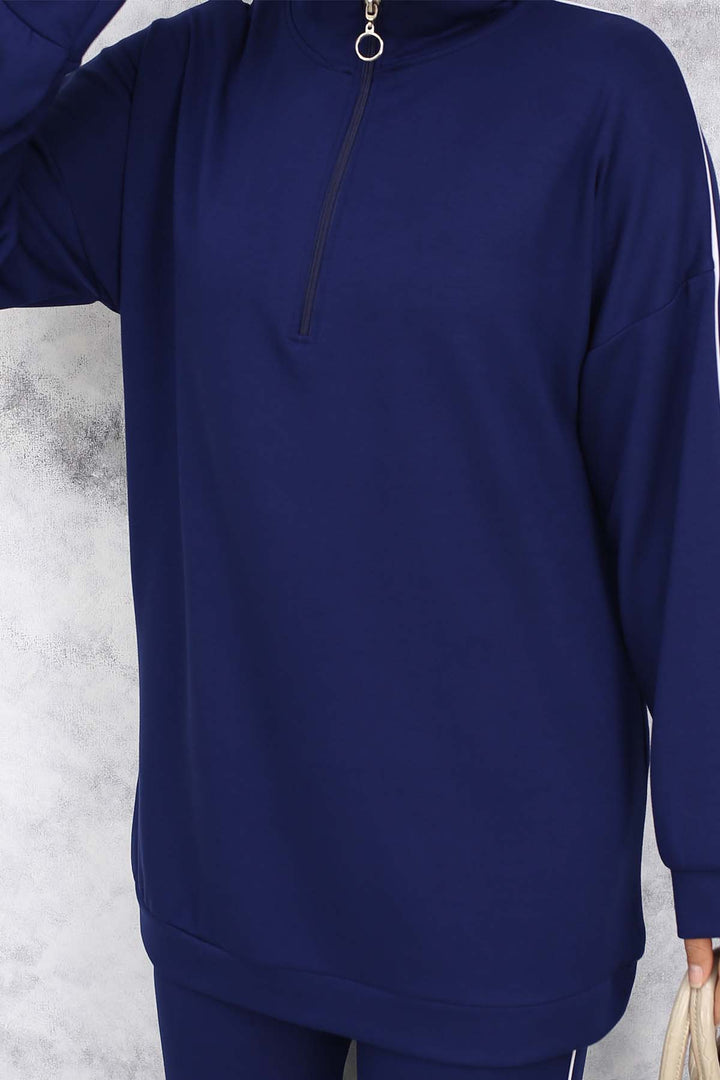 BNG Women Two-Piece Navy Blue Suit 3367 - Papantla de Olarte