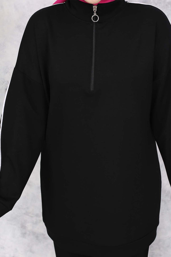BNG Women Two-Piece Suit with Stripes - Black 3367 - Olney