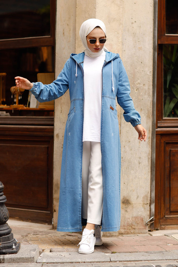 BNG Women Pocket Sports Jacket Blue - Clermont