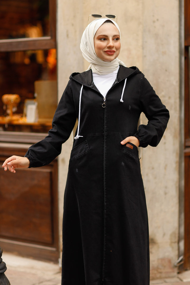 BNG سترة رياضية نسائية بجيب أسود - كليرمونت
