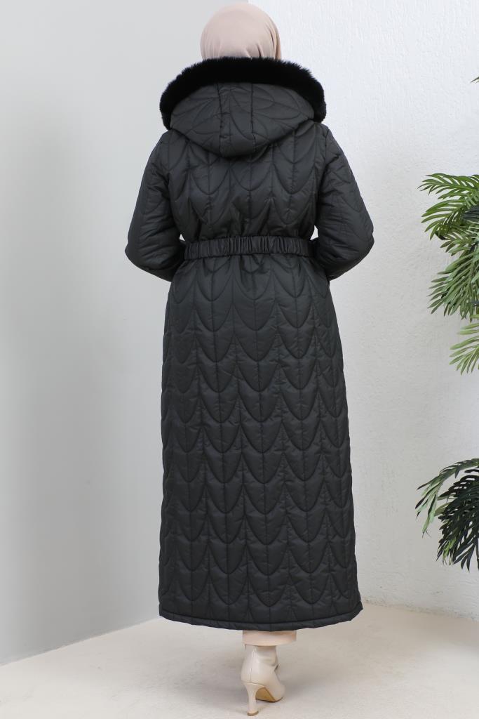 BNG Women Quilted Winter Coat Black - Clermont