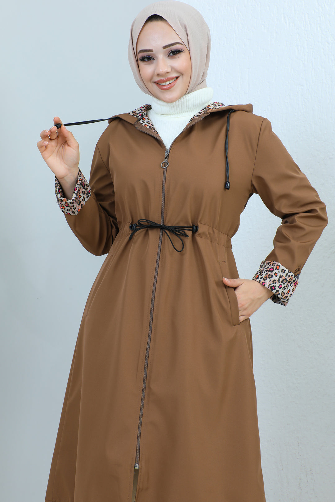 BNG Women Seasonal Trench Coat Tan - Clermont