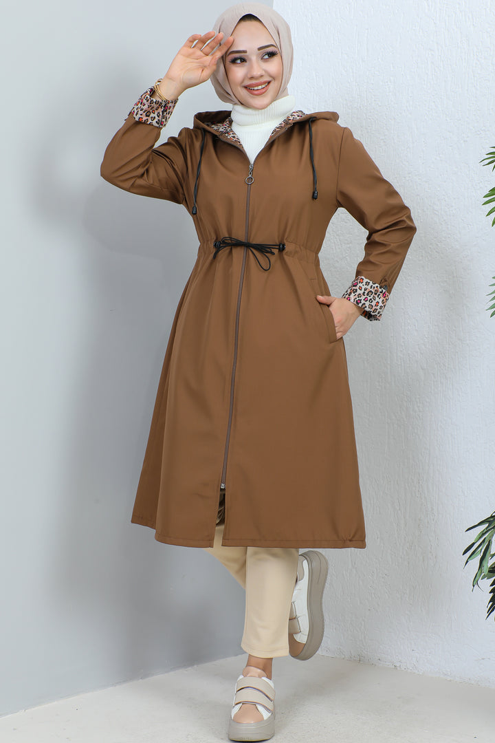 BNG Women Seasonal Trench Coat Tan - Clermont
