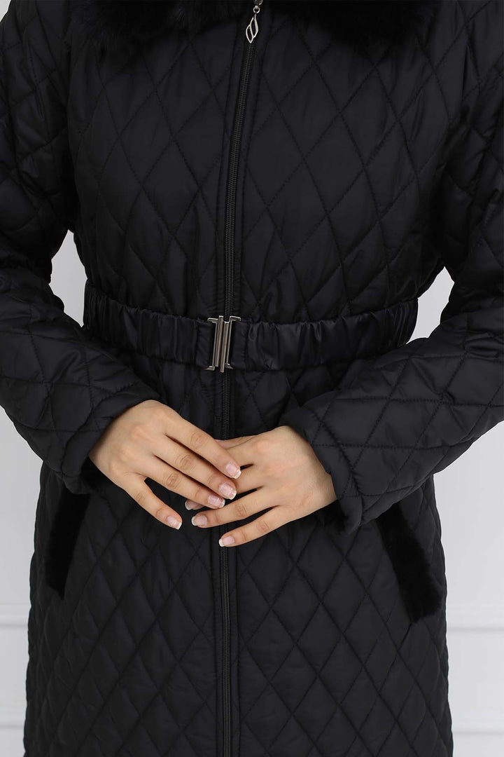 BNG Women Quilted Puffer Jacket Black 4904 - Porta Westfalica