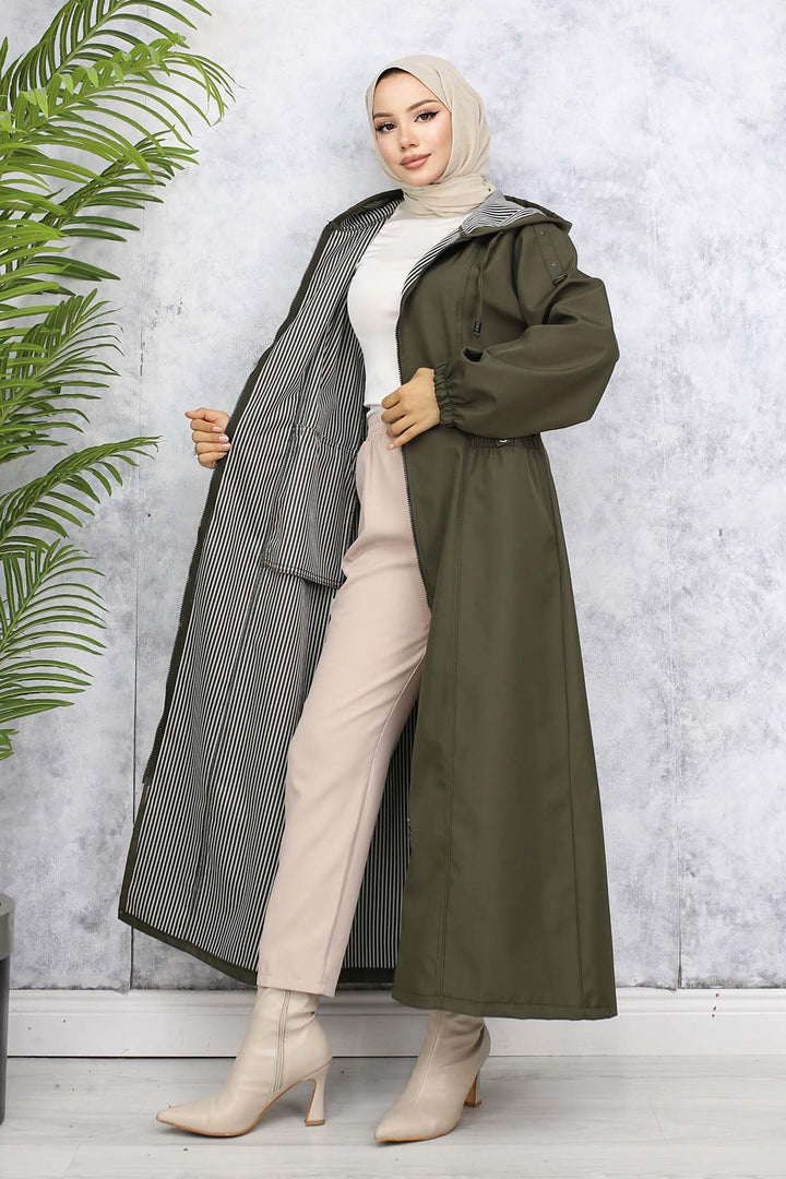 BNG Women Seasonal Trench Coat Khaki 1305 - Lemgo