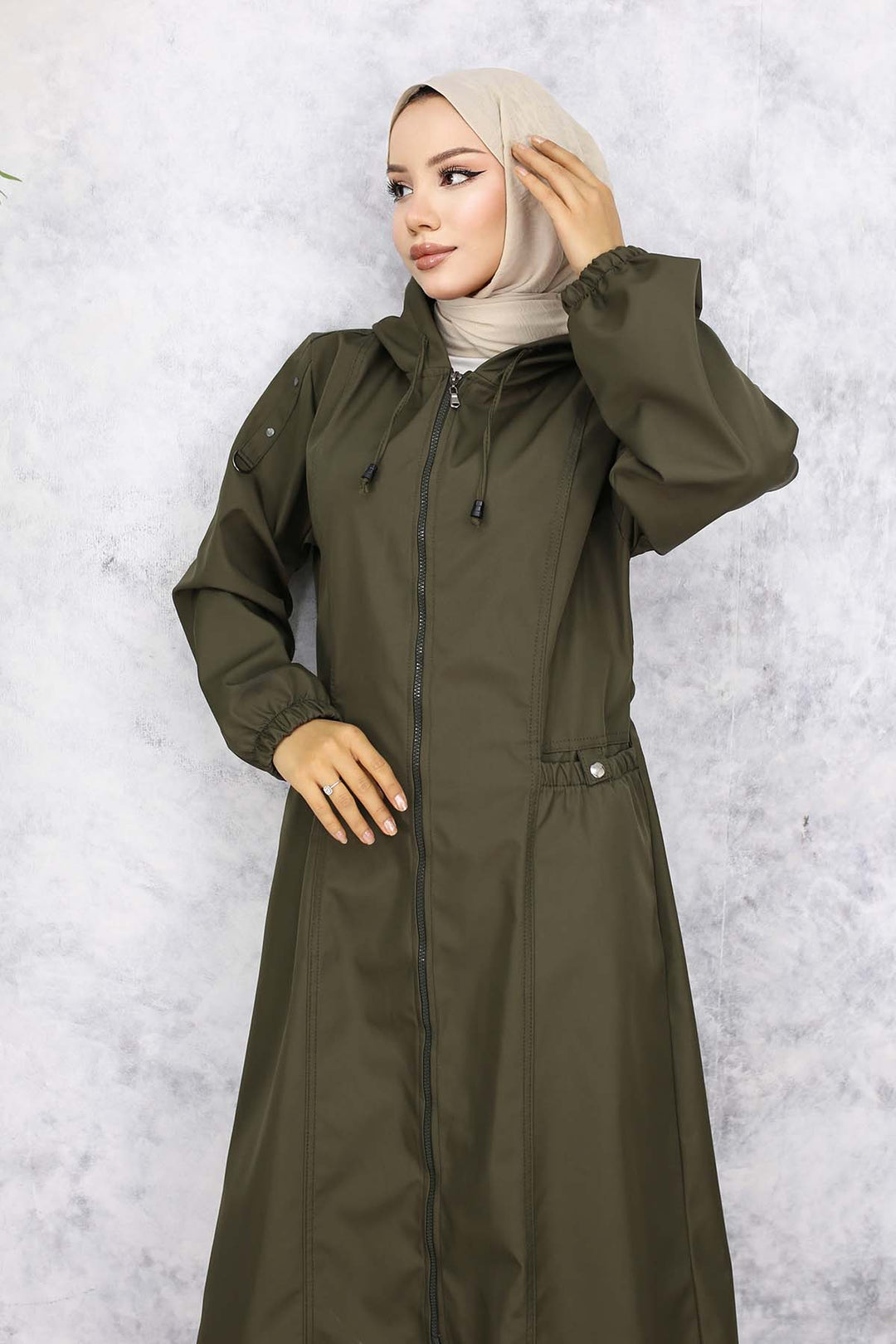 BNG Women Seasonal Trench Coat Khaki 1305 - Lemgo
