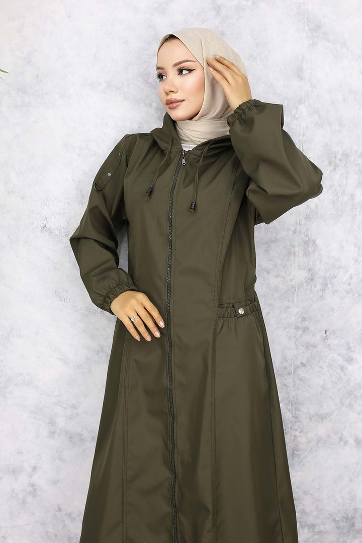 BNG Women Seasonal Trench Coat Khaki 1305 - Lemgo