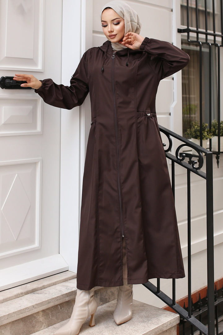 BNG Women Seasonal Trench Coat Brown - Owings Mills
