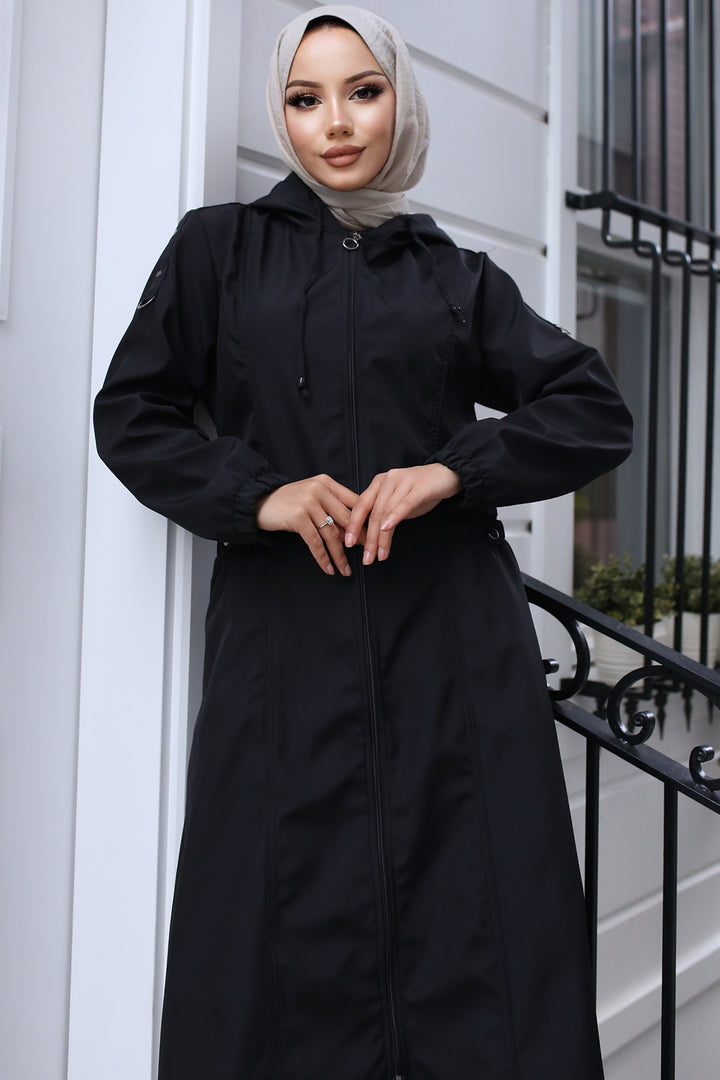 BNG Women Seasonal Trench Coat Black - La Mirada