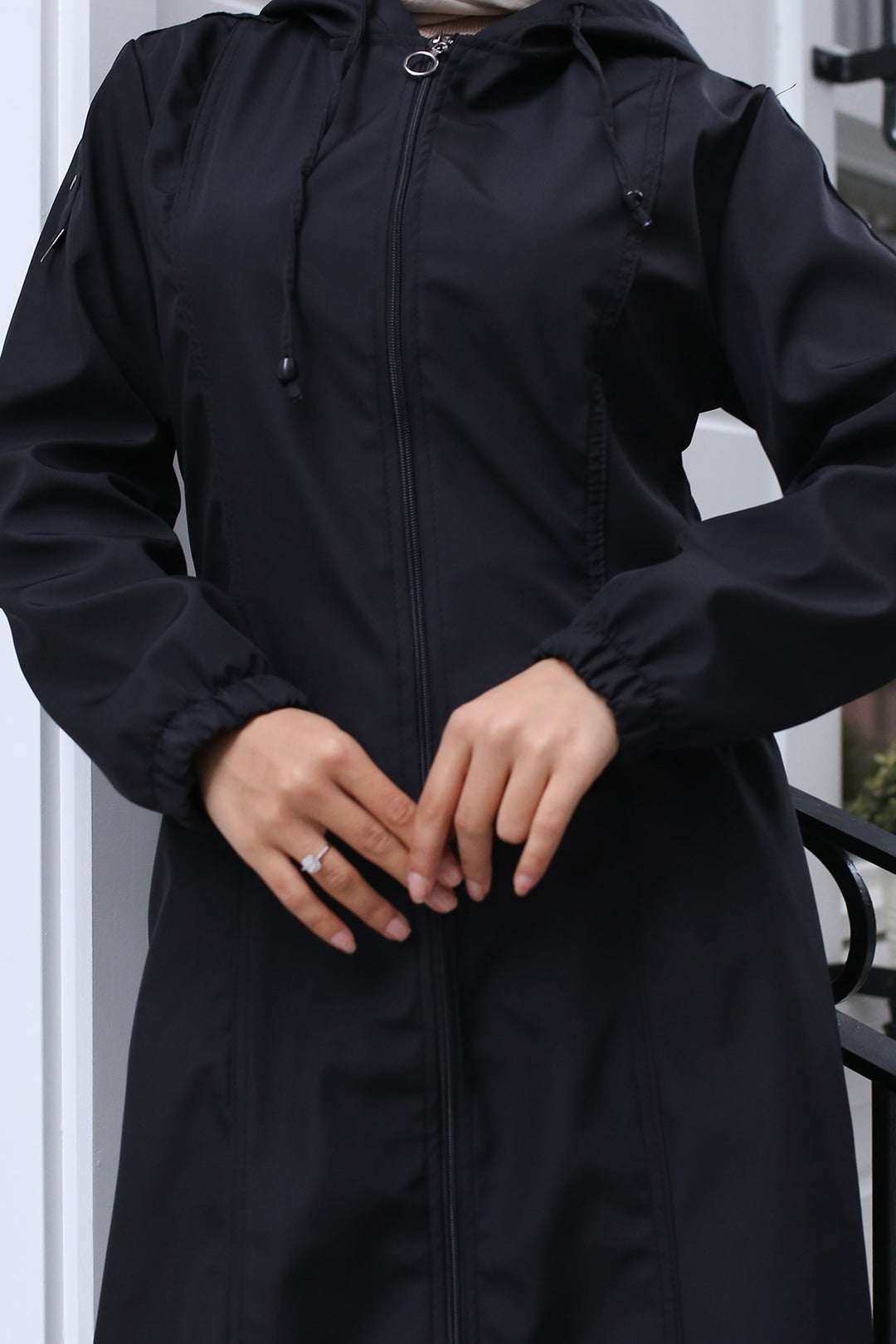 BNG Women Seasonal Trench Coat Black - La Mirada