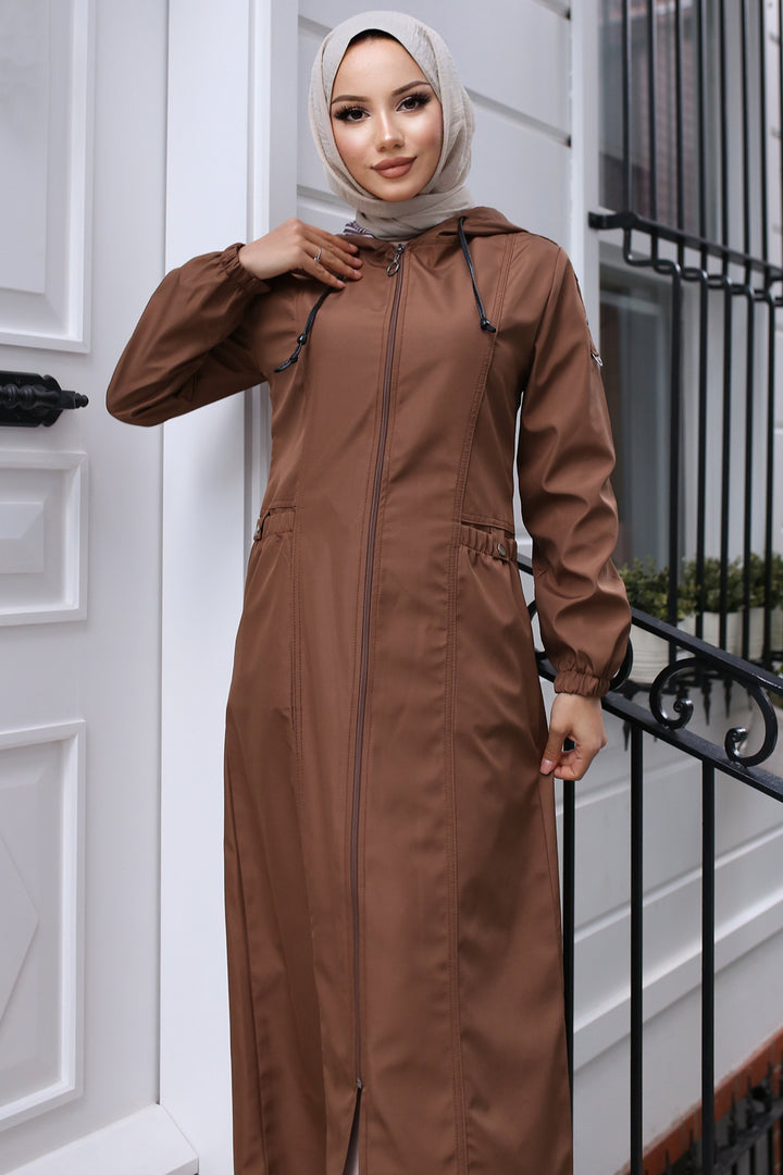 BNG Women Seasonal Trench Coat Tan - Peterborough