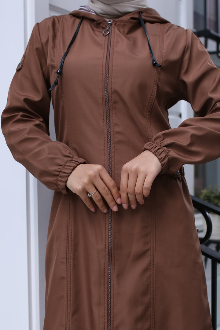 BNG Women Seasonal Trench Coat Tan - Peterborough