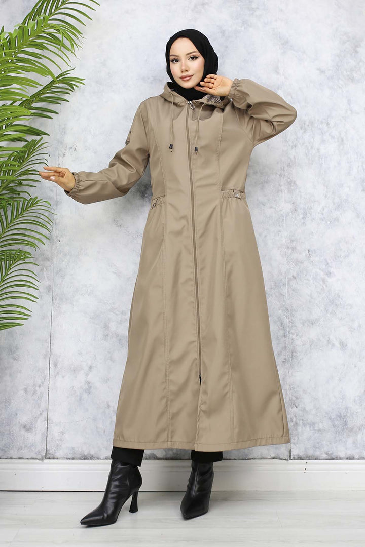 BNG Women Seasonal Trench Coat Mink 1305 - Livry-Gargan