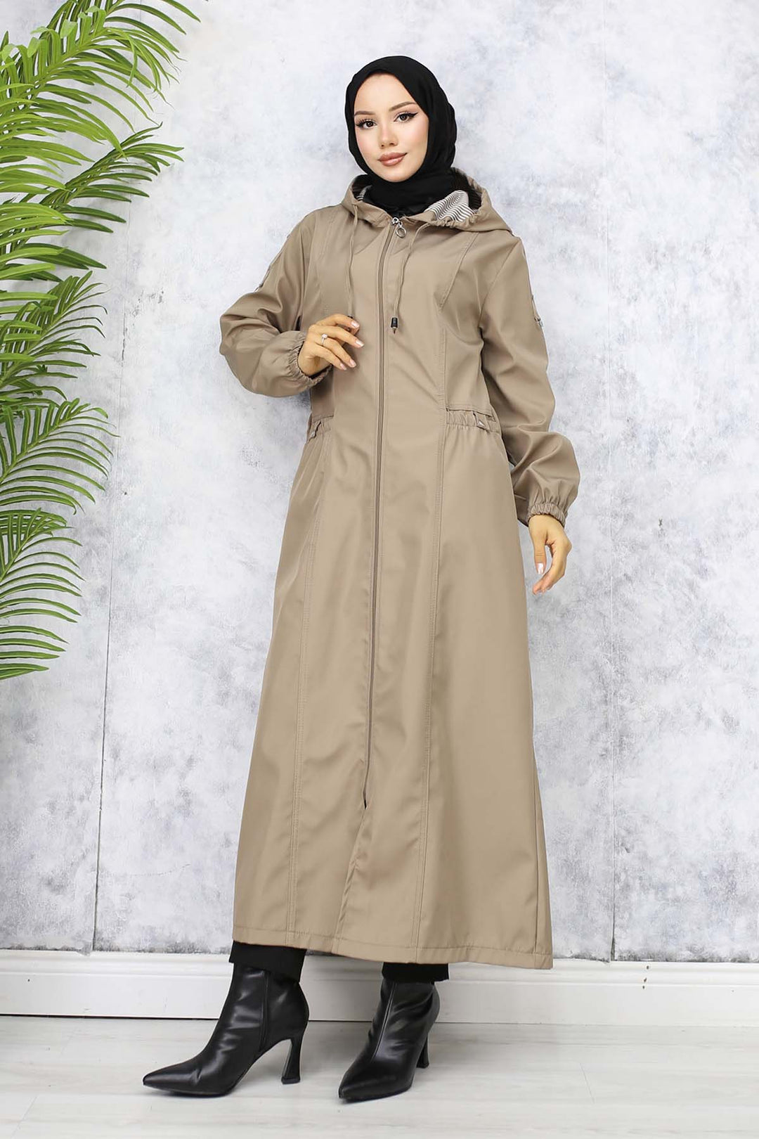 BNG Women Seasonal Trench Coat Mink 1305 - Livry-Gargan