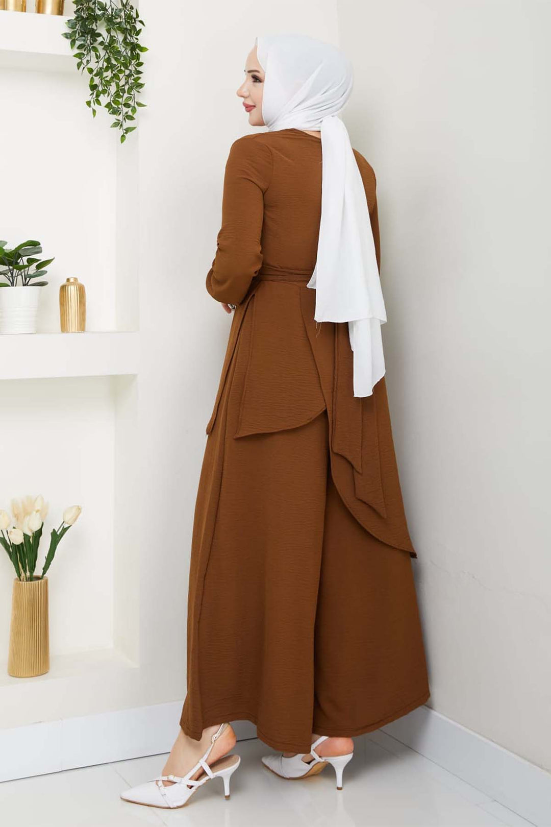 BNG Women Tesettür İkili Takım Taba 4743 - Cheshunt