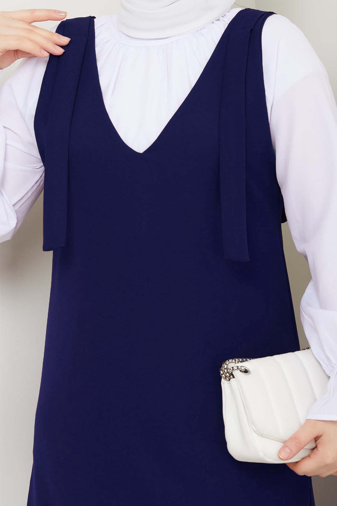 BNG Women Gömlek + Ji̇le Elbi̇se Lacivert 4678 - Frankenthal