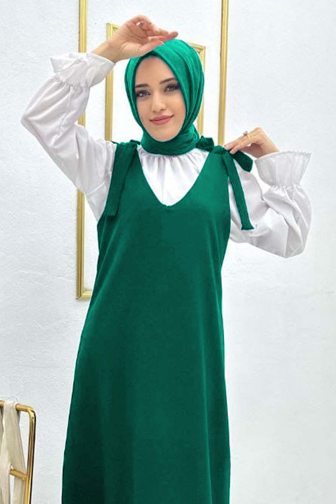 BNG Women Shirt + Jumpsuit Emerald Green 4678 - Malden