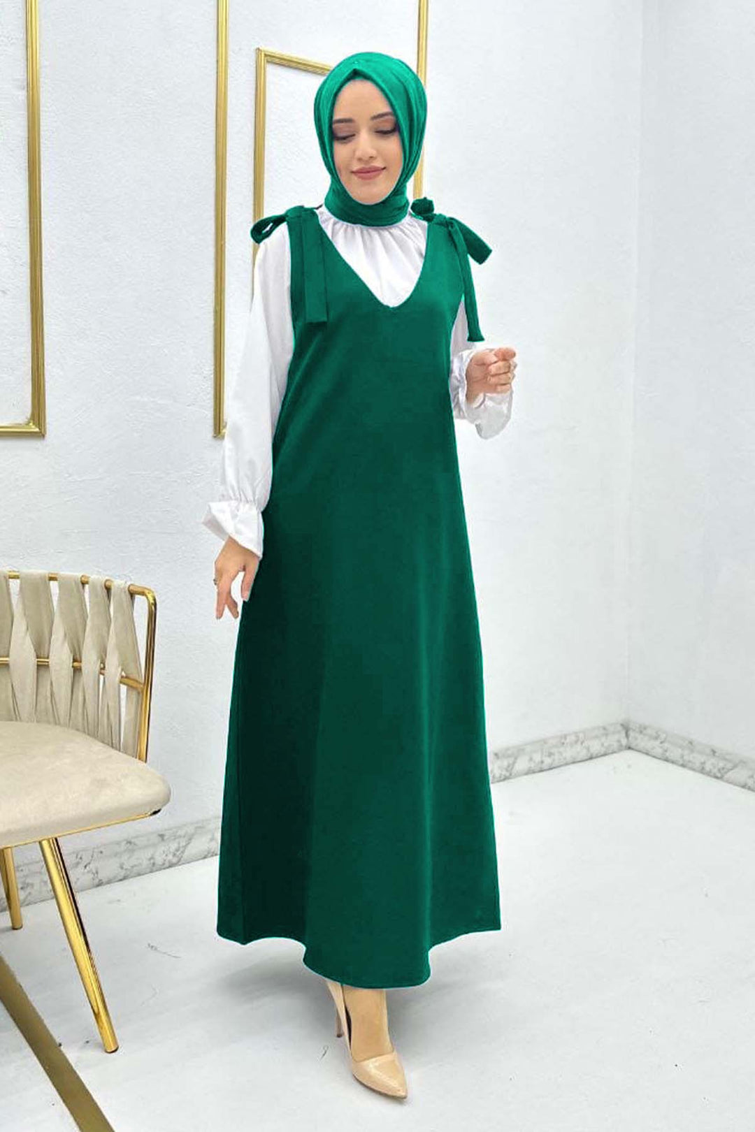 BNG Women Shirt + Jumpsuit Emerald Green 4678 - Malden