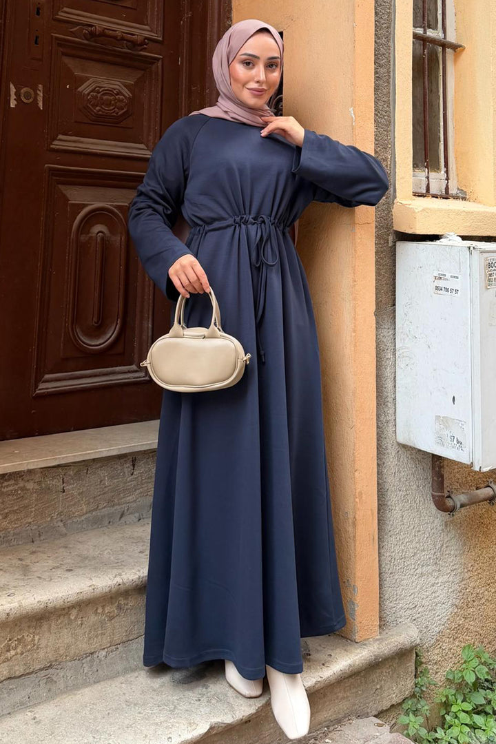 BNG Women Oyşo Tesettür Elbise Z5711 Antrasit - Ivano-Frankivsk