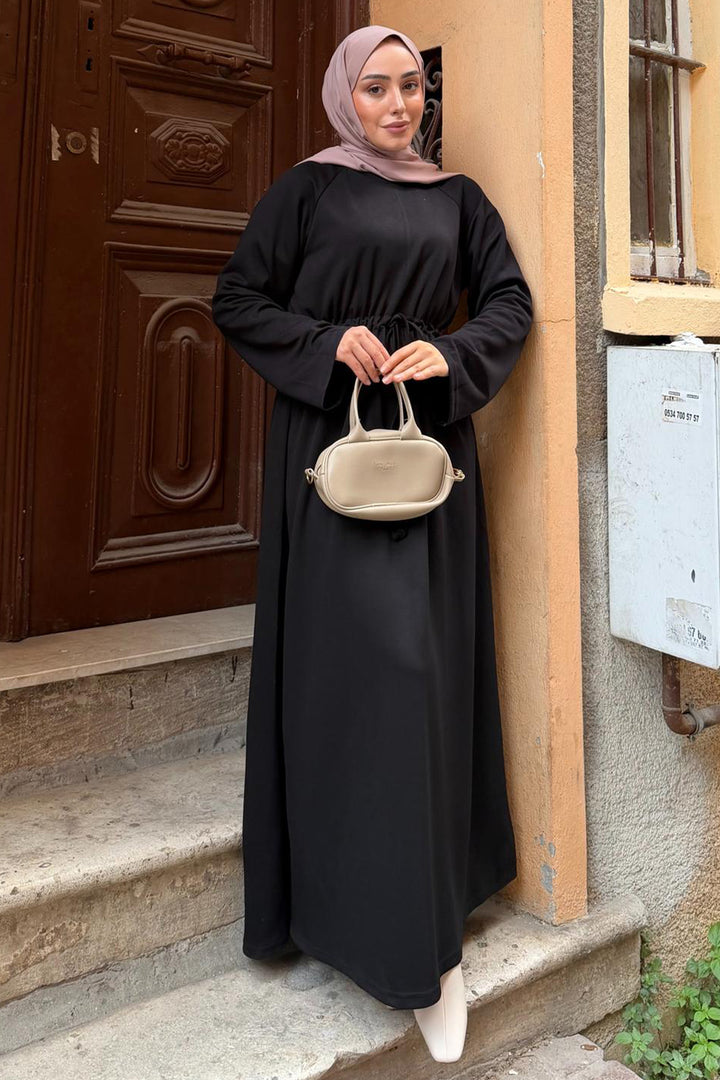 BNG Women Oyşo Hijab Dress Z5711 Black - Spruce Grove