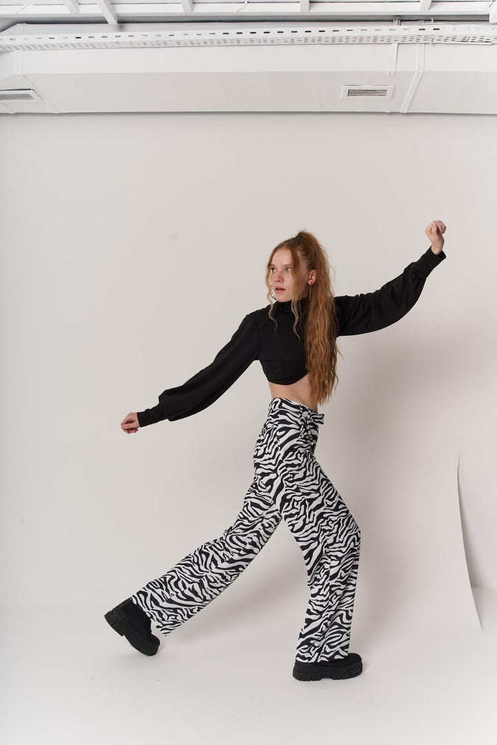 HLLY Women Marvin Pants أسود - Taxco de Alarcón